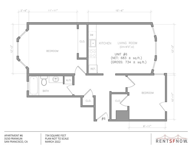 Floorplan - 3150 Franklin