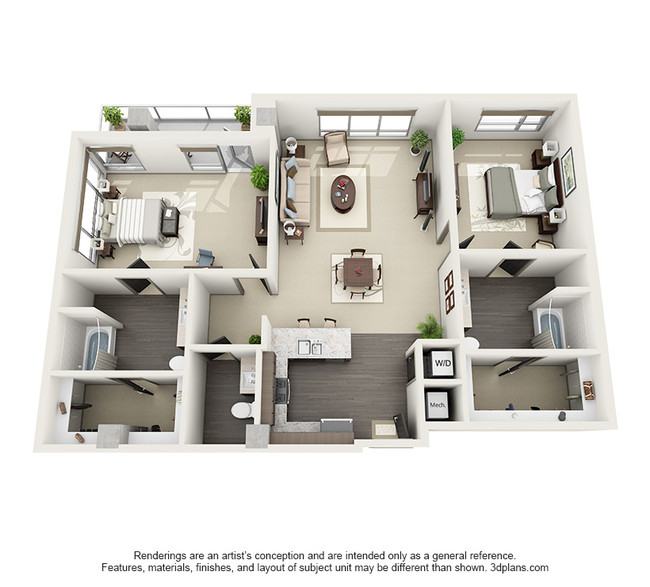 Floorplan - 1600 VINE