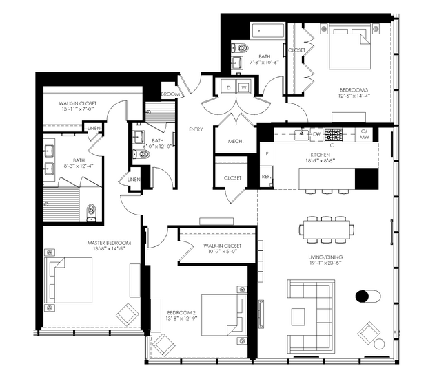 Floorplan - Apartments at Westlight