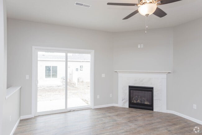 Living Room - Maiden Meadows Townhomes