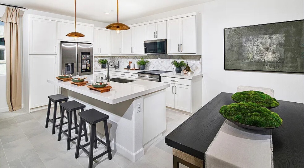 Rendering of kitchen - 438 Caliper Way