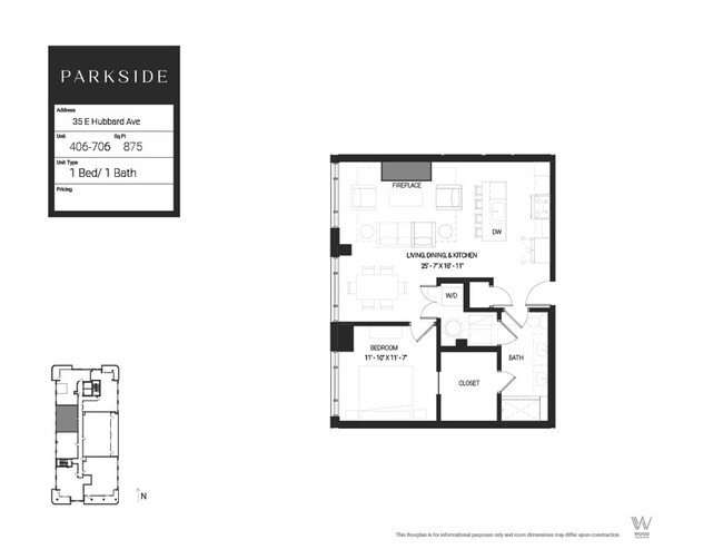 Floorplan - Parkside On Pearl