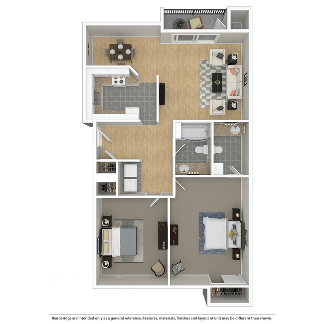 Floorplan - East Park Place Apartments