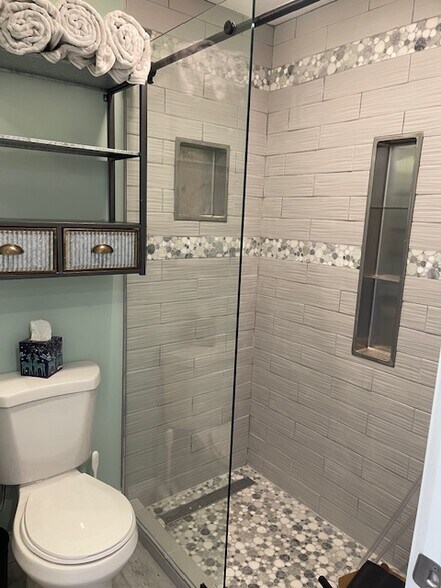 custom shower - 4232 Bolton Valley Access Rd
