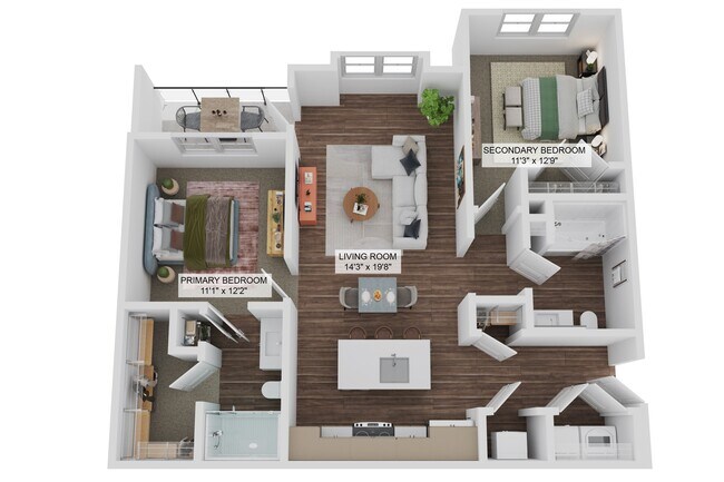 Floorplan - The Quinn Luxury Apartments