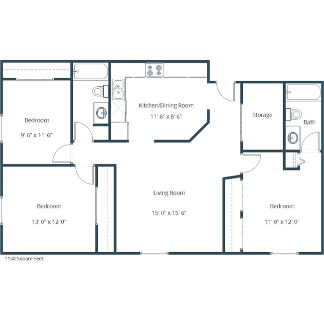 Floorplan - Sunwood Apartment Community