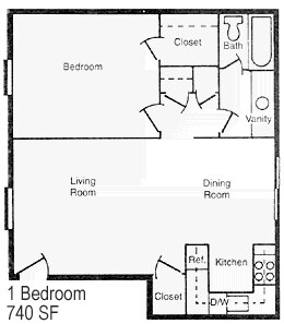 1BR/1BA - Autumn Chase