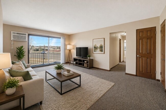 Furnished Living Room - Town Terrace Apartments