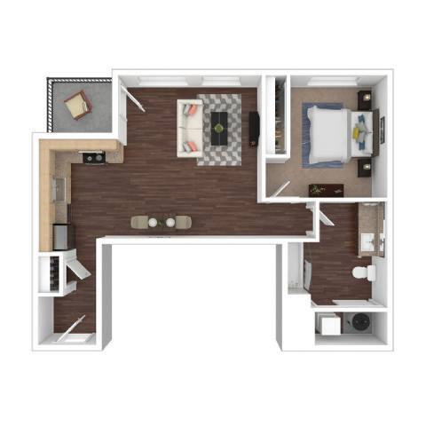 Floorplan - B Street Lohi Apartments