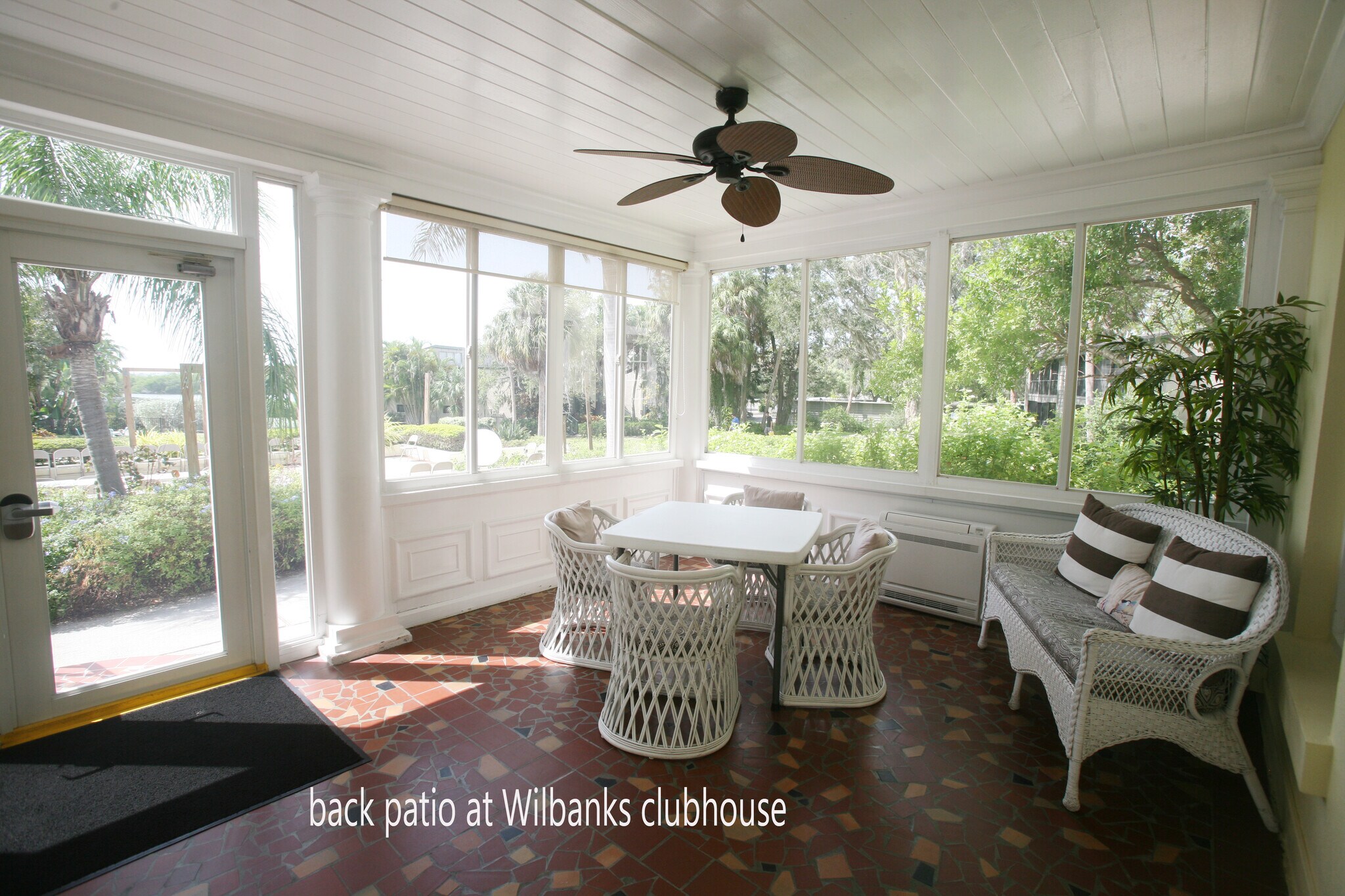 a community patio - 1636 Brookhouse Dr