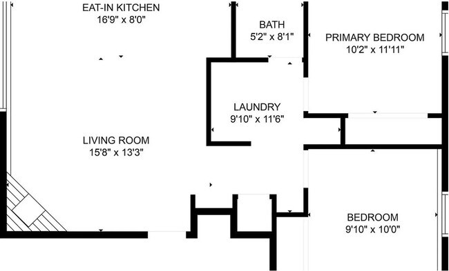 Building Photo - 2Bed / 1 Bath Upper unit w/Fireplace + W/D, water & trash included