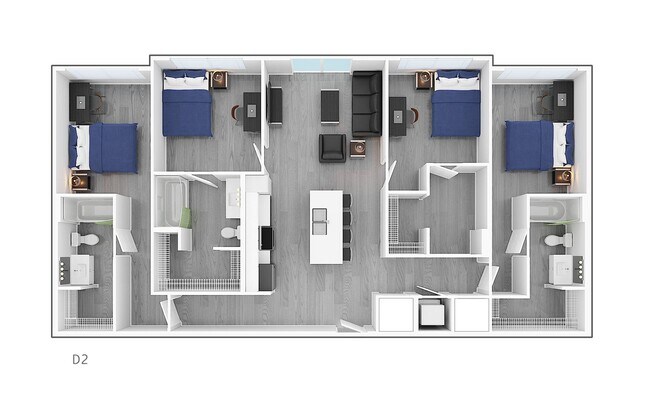 4x4 Premium View - Park Place at Reno