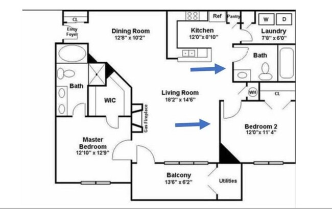 Layout - 12180 Abington Hall Pl