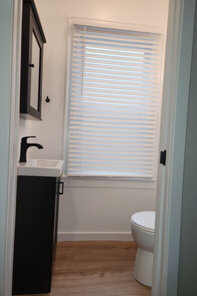 New downstairs Half-bath - 43 N Roys Ave