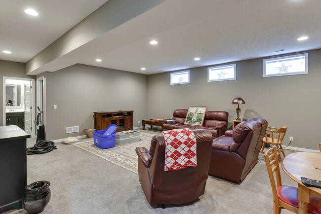 Lower level family room - 17024 Cypress St