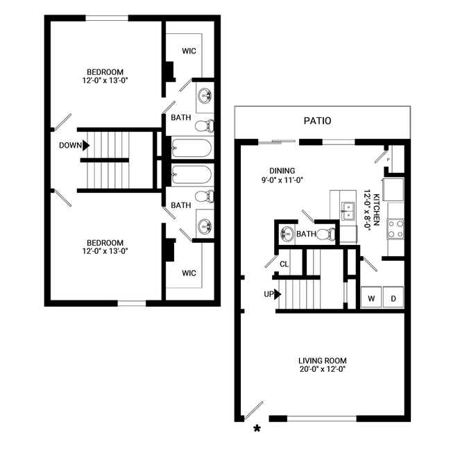 Floorplan - Villas on 517