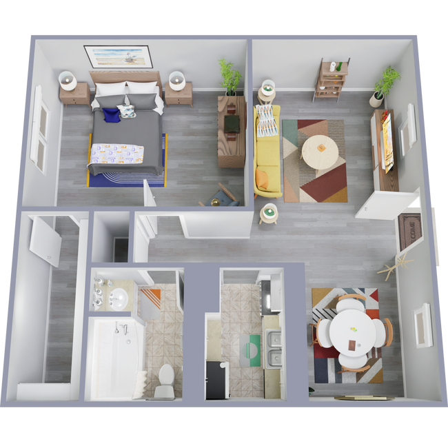 Floorplan - Chateau Santa Fe