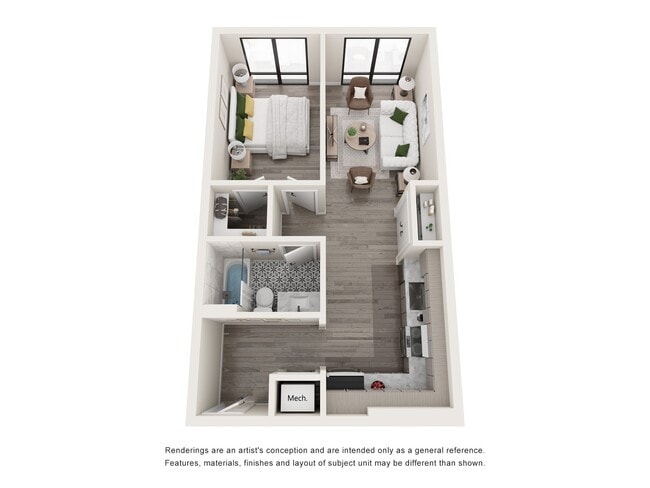 Floorplan - The Highrailer Apartments