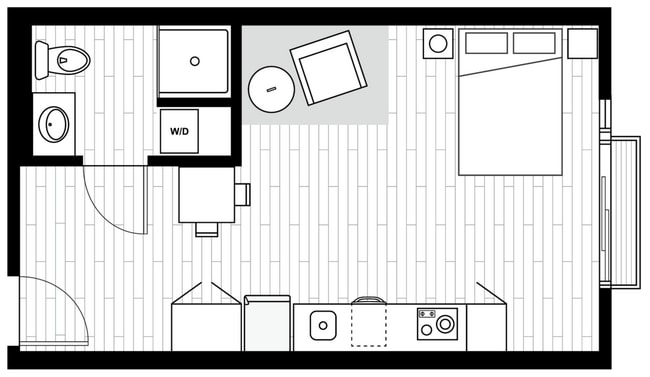 Floorplan - Ori on the Ave Apartments