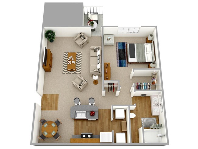 Floorplan - Brenneman Farm Apartments