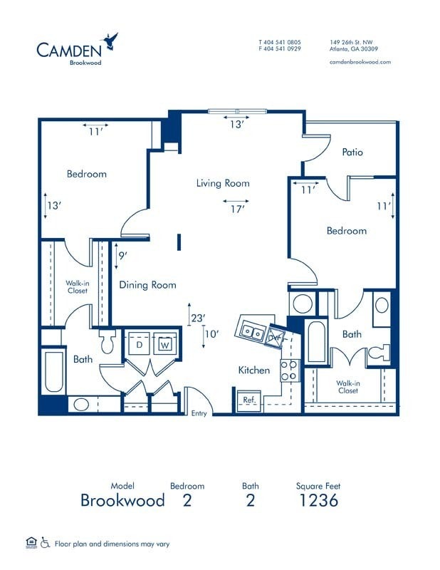 Floorplan - Camden Brookwood