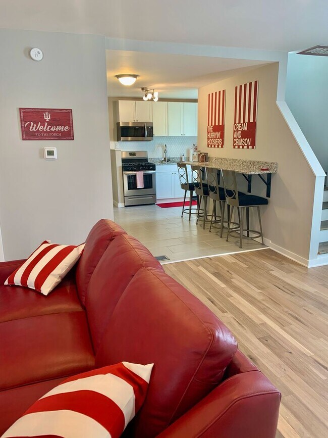 Building Photo - "The Porch" - ABNB, Short Term, monthly and long-term RENTAL. Famous IU Tailgate house