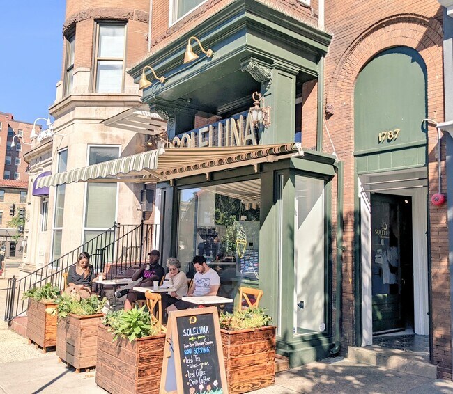 Steps to Coffee Shops - 1763 Columbia Rd NW