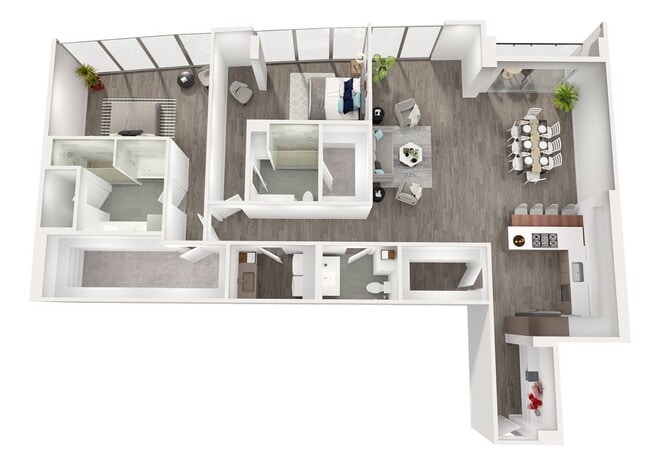 C11 The Audrey Level 39 PH 2080 sq ft (Unit 3904) 2-2.5 - Aspire Post Oak