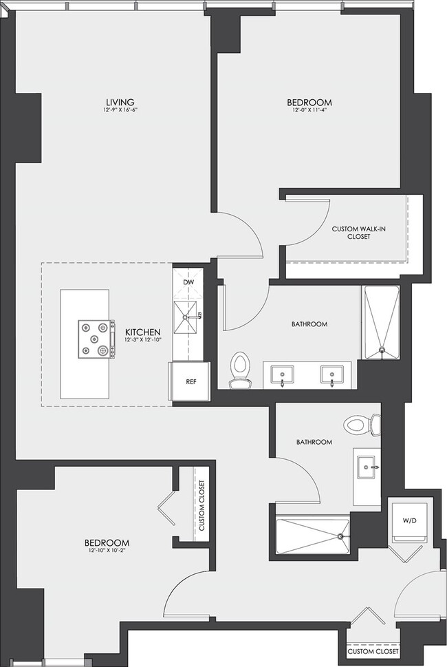 Floorplan - Hubbard 221