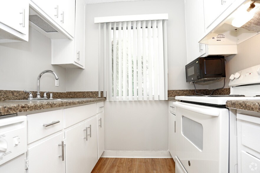 Kitchen A Floor Plan - North Main Apartments