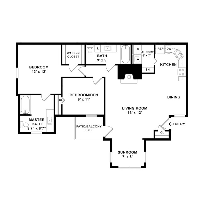 Floorplan - Cortland University North