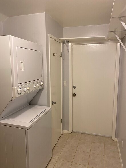 Washer and dryer and storage - 91 Fairlawn Dr