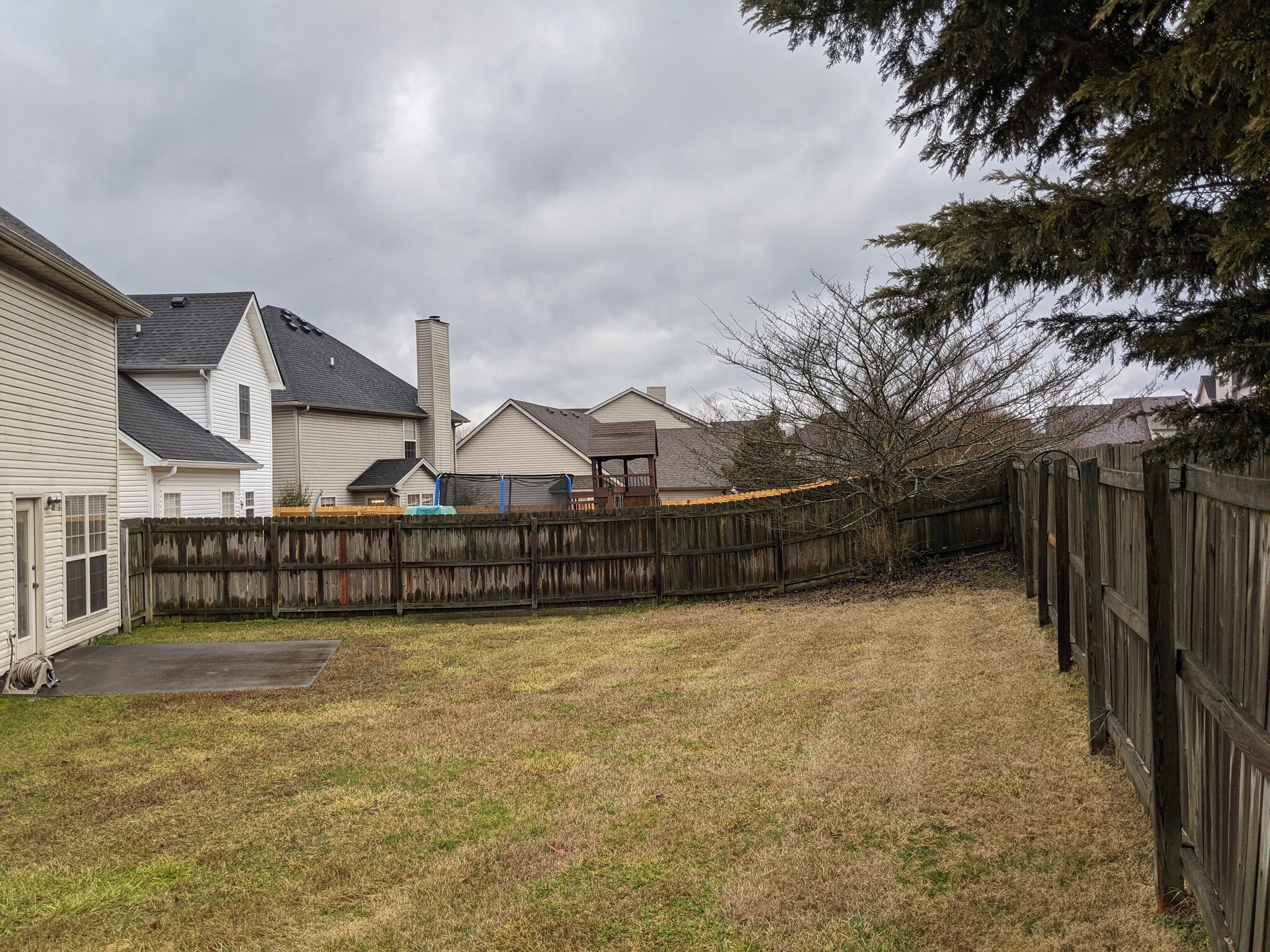 Fenced Back Yard - 628 Hadlow St