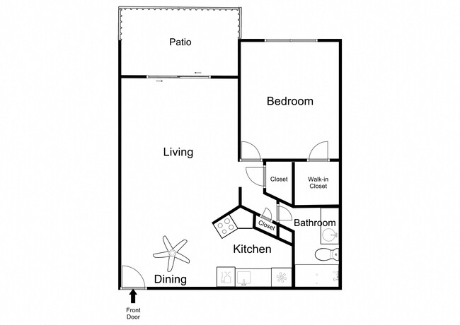 Floorplan - Northgate Apartments