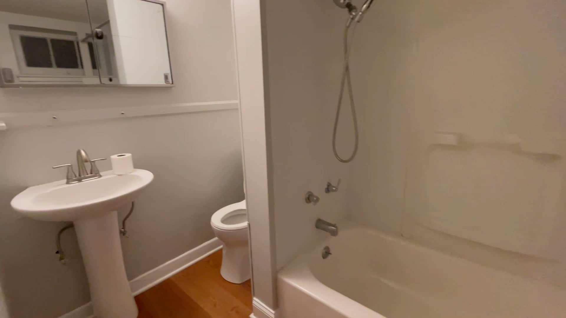 Basement bath - 401 Elrino St