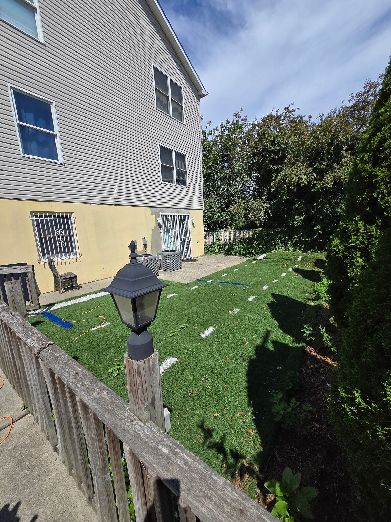 backyard patio - 660 McKinley St