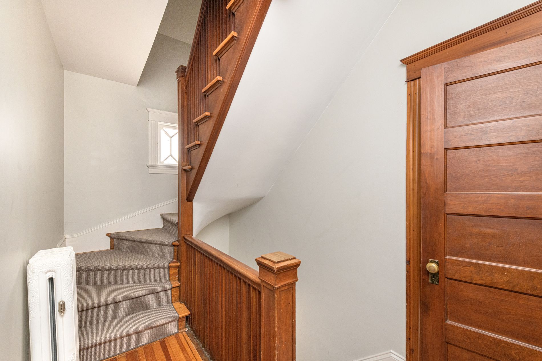 Stairs leading to 3rd floor bedrooms - 401 Wayland Ave