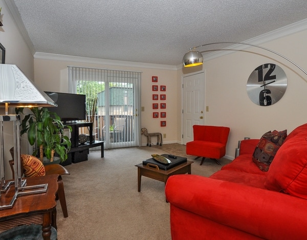 Living Area - Regency Square Apartments