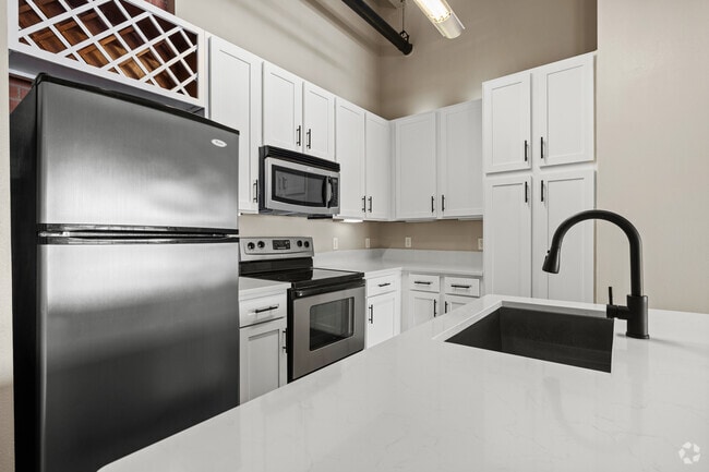 Studio - 682SF - Kitchen - The Landmark