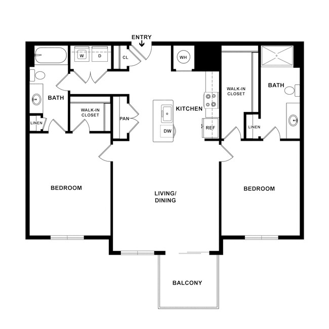 Floorplan - Mercer Atlanta - Student Living