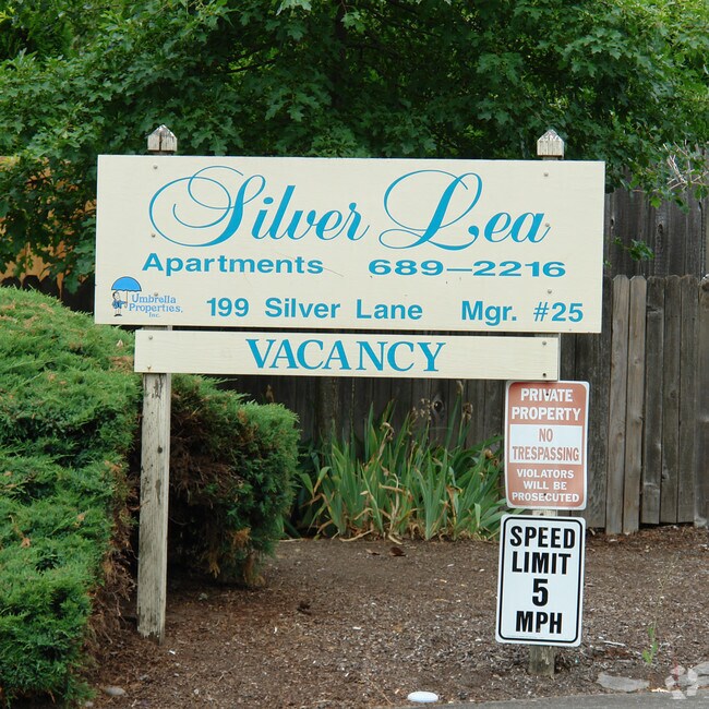 Apartment Information Sign - Silver Lea Apartments