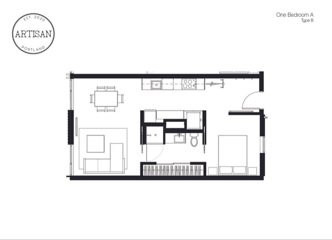 1X1A - Artisan Apartments