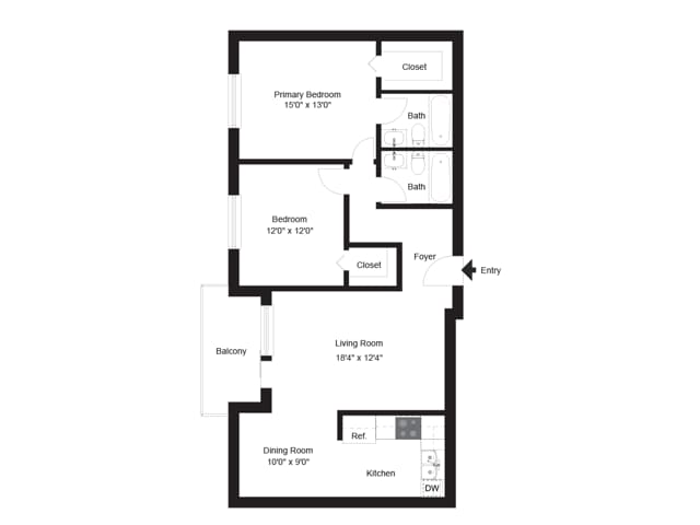 Two Bedroom - Norriton East Apartments