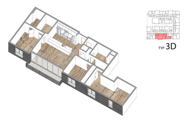 Floorplan - Lido Apartments - 1532 Brockton Ave
