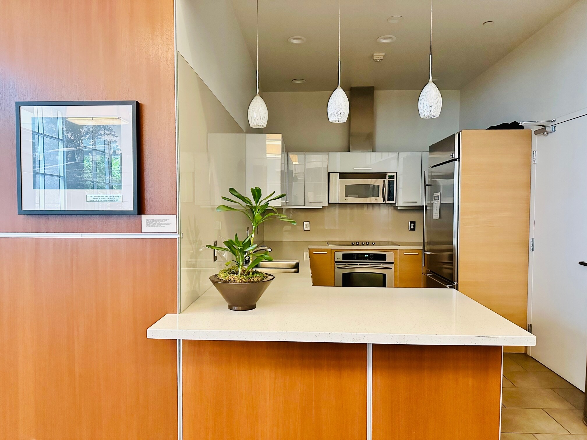 Common Area Kitchen - 801 S Grand Ave