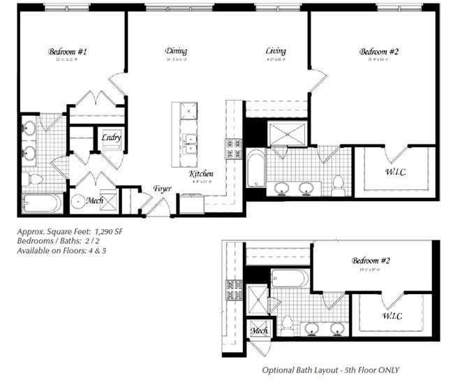 2BR/2BA - Columbia Place