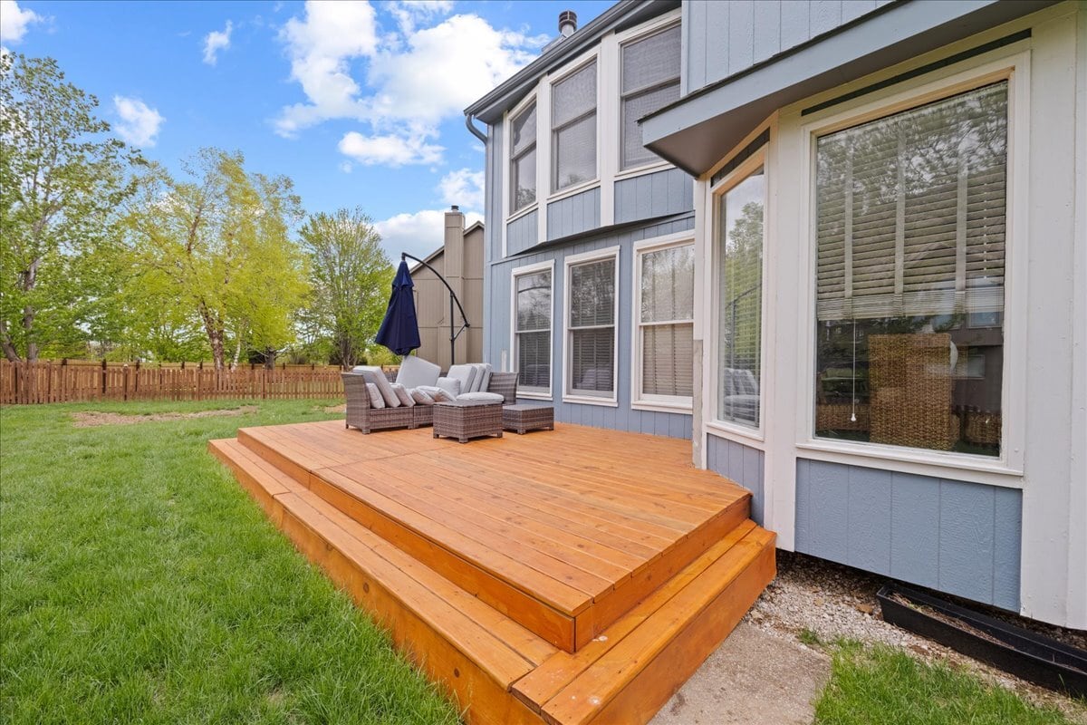 Backyard and Patio - 8004 W 146th St