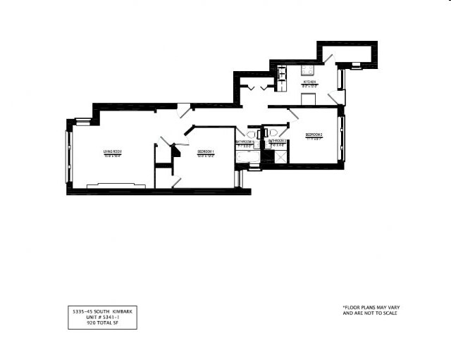 2BR/2BA - 5335-5345 S. Kimbark Avenue