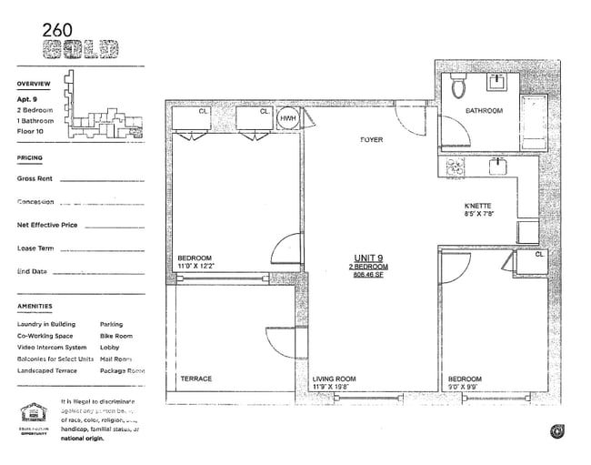 Floorplan - 260 Gold