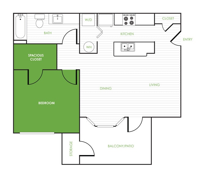 A1 - 741sqft - The Homes of Mountain Creek